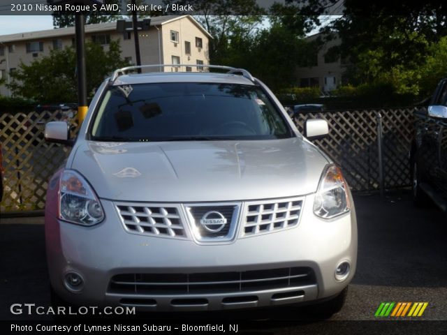 2010 Nissan Rogue S AWD in Silver Ice