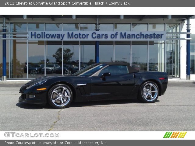 2011 Chevrolet Corvette Grand Sport Convertible in Black
