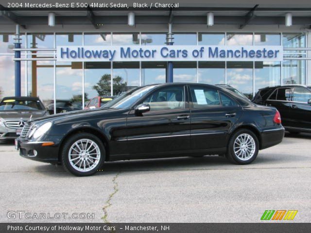 2004 Mercedes-Benz E 500 4Matic Sedan in Black