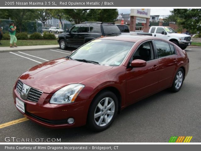 2005 Nissan Maxima 3.5 SL in Red Opulence Metallic