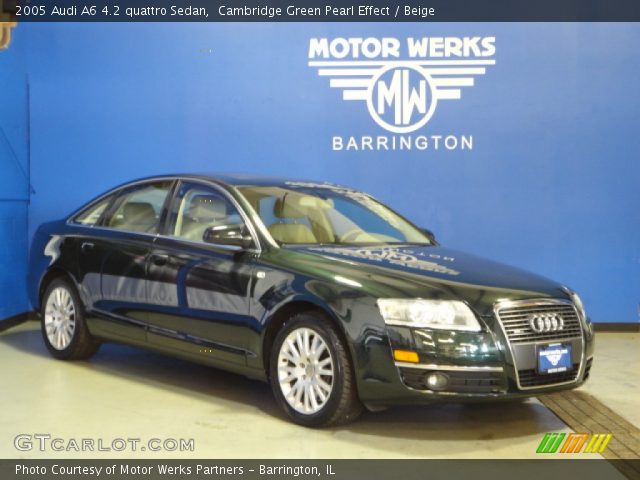 2005 Audi A6 4.2 quattro Sedan in Cambridge Green Pearl Effect