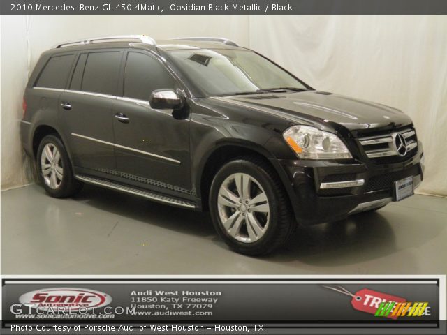 2010 Mercedes-Benz GL 450 4Matic in Obsidian Black Metallic