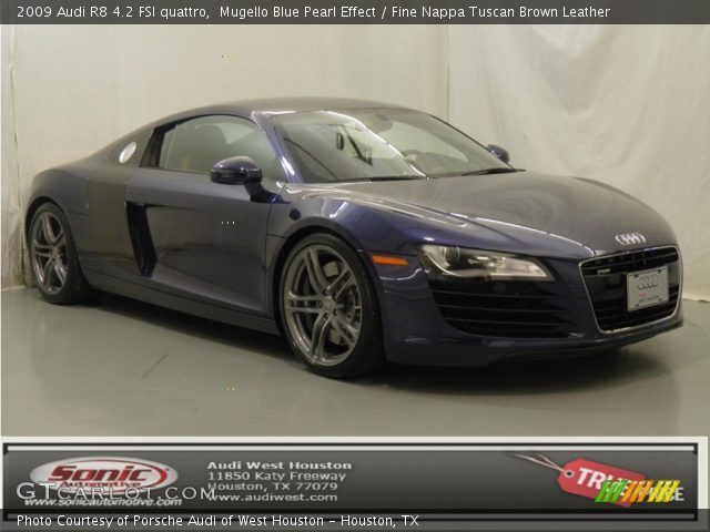 2009 Audi R8 4.2 FSI quattro in Mugello Blue Pearl Effect