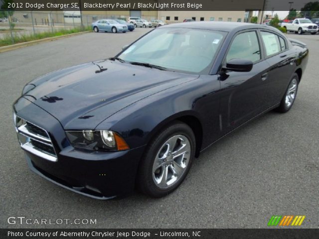 2012 Dodge Charger SE in Blackberry Pearl