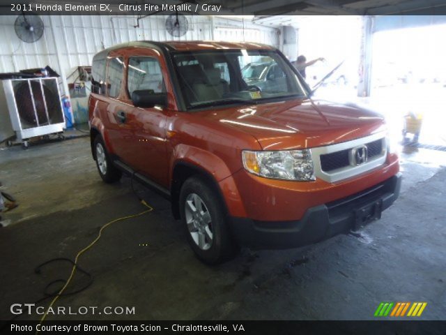 2011 Honda Element EX in Citrus Fire Metallic