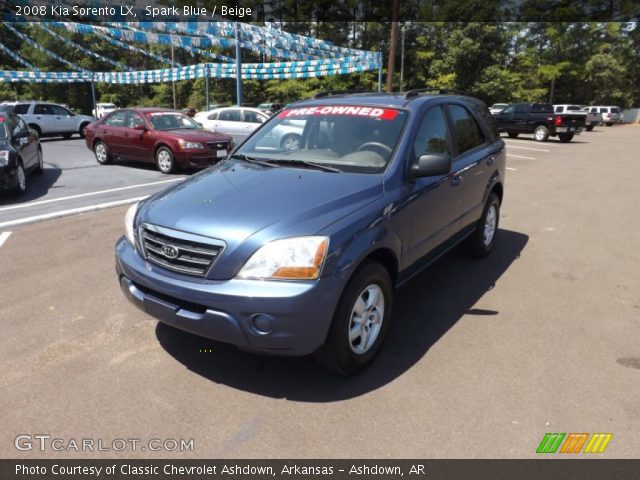 2008 Kia Sorento LX in Spark Blue