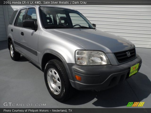 2001 Honda CR-V LX 4WD in Satin Silver Metallic