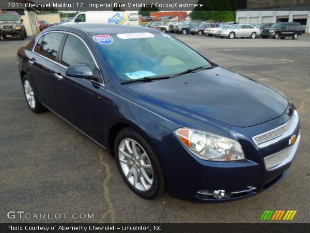 2011 Chevrolet Malibu LTZ in Imperial Blue Metallic