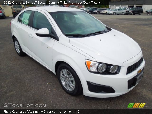 2012 Chevrolet Sonic LT Sedan in Summit White
