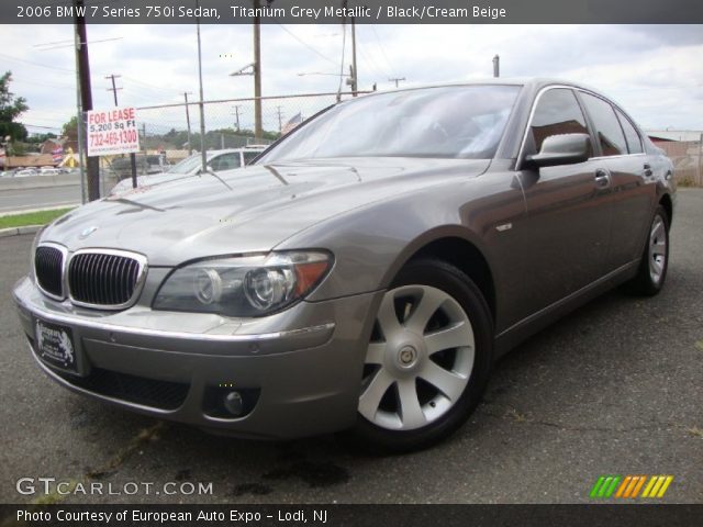 2006 BMW 7 Series 750i Sedan in Titanium Grey Metallic