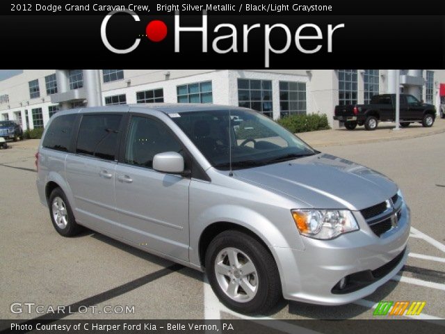 2012 Dodge Grand Caravan Crew in Bright Silver Metallic