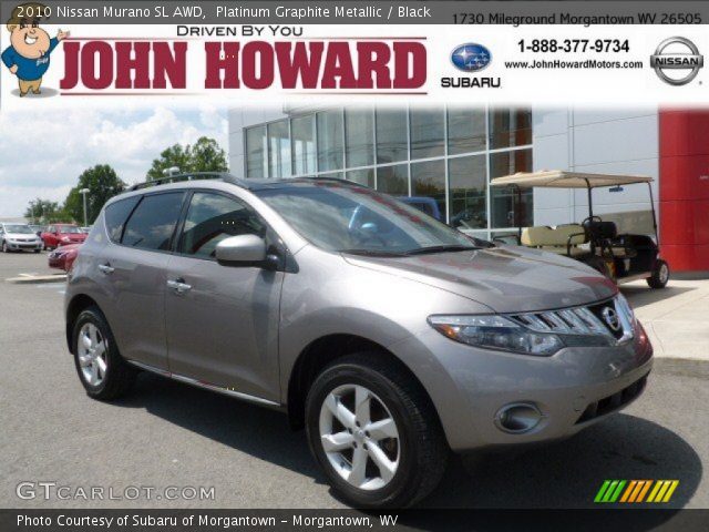 2010 Nissan Murano SL AWD in Platinum Graphite Metallic