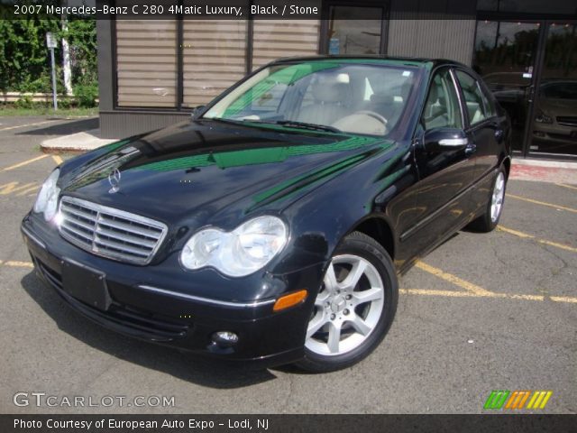 2007 Mercedes-Benz C 280 4Matic Luxury in Black