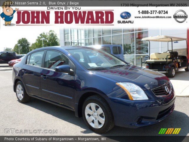 2012 Nissan Sentra 2.0 in Blue Onyx