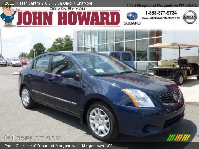 2012 Nissan Sentra 2.0 S in Blue Onyx