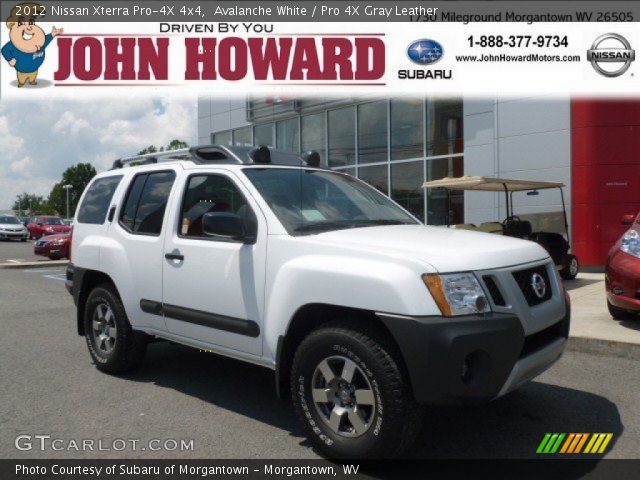 2012 Nissan Xterra Pro-4X 4x4 in Avalanche White