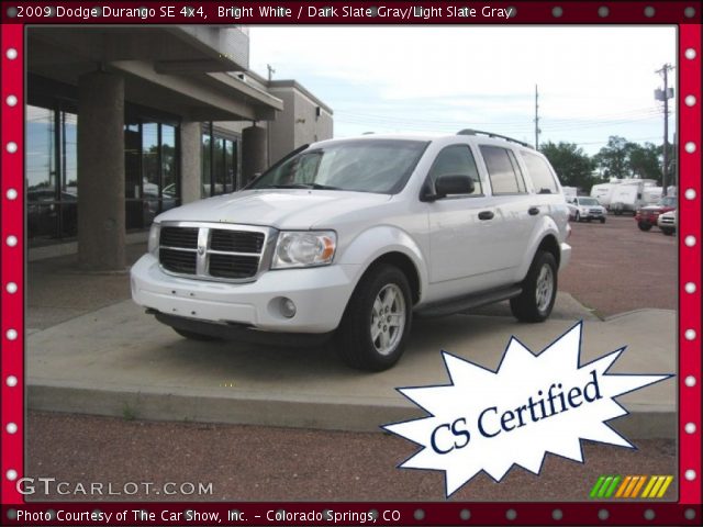 2009 Dodge Durango SE 4x4 in Bright White