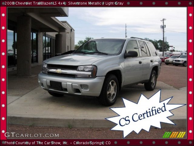 2008 Chevrolet TrailBlazer LS 4x4 in Silverstone Metallic