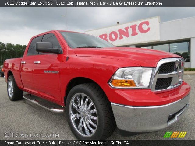 2011 Dodge Ram 1500 SLT Quad Cab in Flame Red