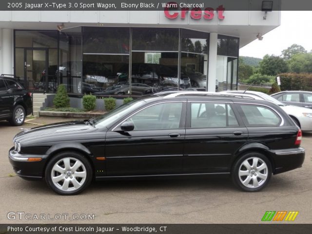 2005 Jaguar X-Type 3.0 Sport Wagon in Ebony Black