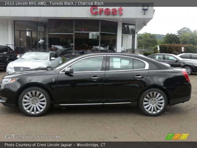 2013 Lincoln MKS AWD in Tuxedo Black