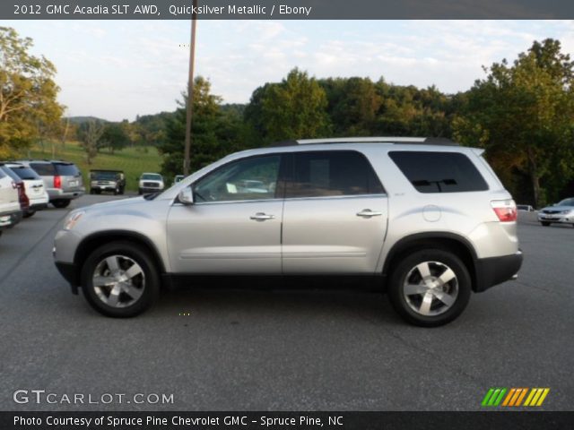 2012 GMC Acadia SLT AWD in Quicksilver Metallic