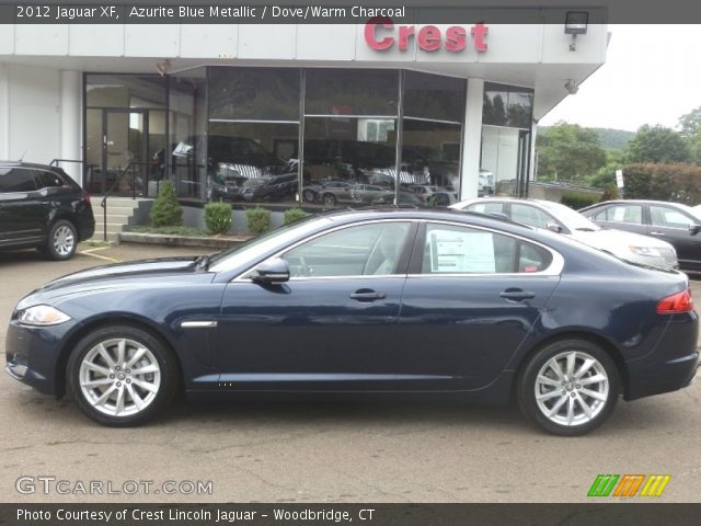 2012 Jaguar XF  in Azurite Blue Metallic