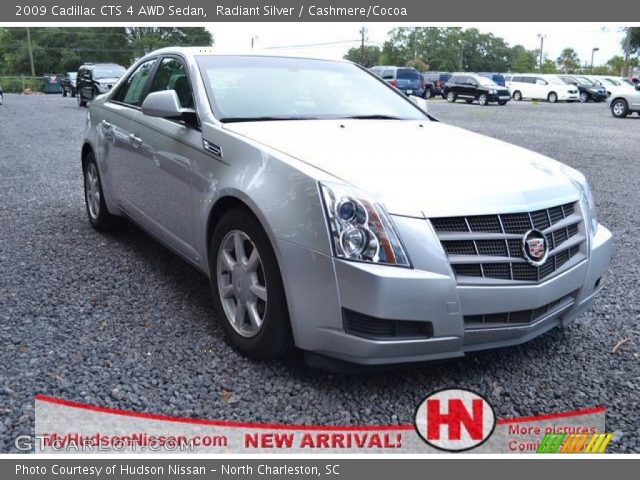 2009 Cadillac CTS 4 AWD Sedan in Radiant Silver