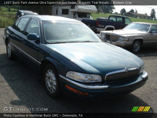 1997 Buick Park Avenue Ultra Supercharged Sedan in Majestic Teal Metallic