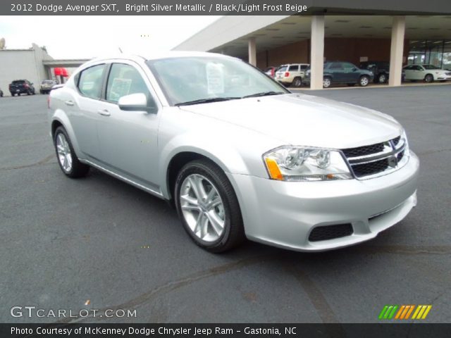 2012 Dodge Avenger SXT in Bright Silver Metallic
