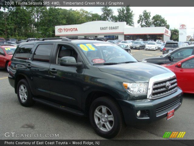 2008 Toyota Sequoia SR5 4WD in Timberland Green Mica