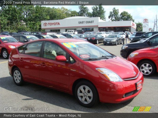 2009 Toyota Prius Hybrid in Barcelona Red Metallic