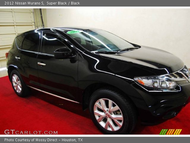 2012 Nissan Murano S in Super Black