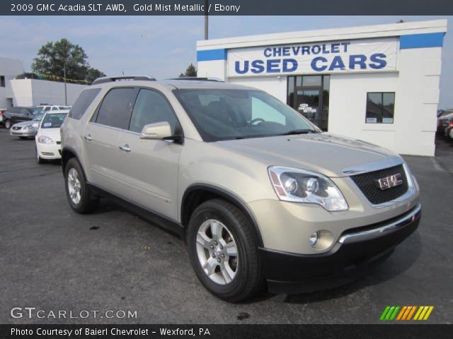 2009 GMC Acadia SLT AWD in Gold Mist Metallic