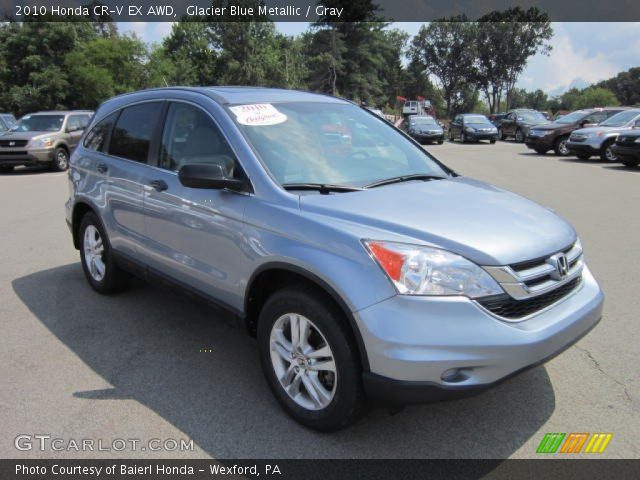 2010 Honda CR-V EX AWD in Glacier Blue Metallic