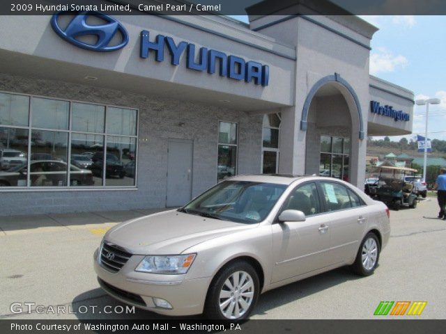 2009 Hyundai Sonata Limited in Camel Pearl