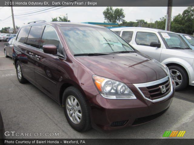 2010 Honda Odyssey EX in Dark Cherry Pearl