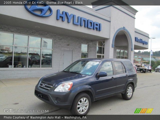 2005 Honda CR-V EX 4WD in Eternal Blue Pearl