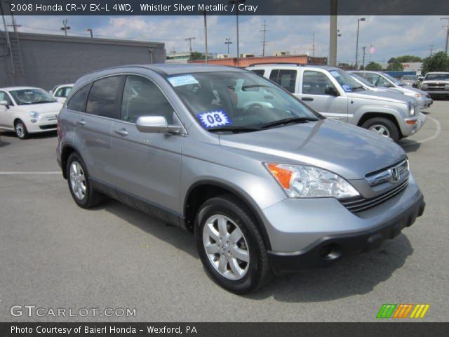 2008 Honda CR-V EX-L 4WD in Whistler Silver Metallic