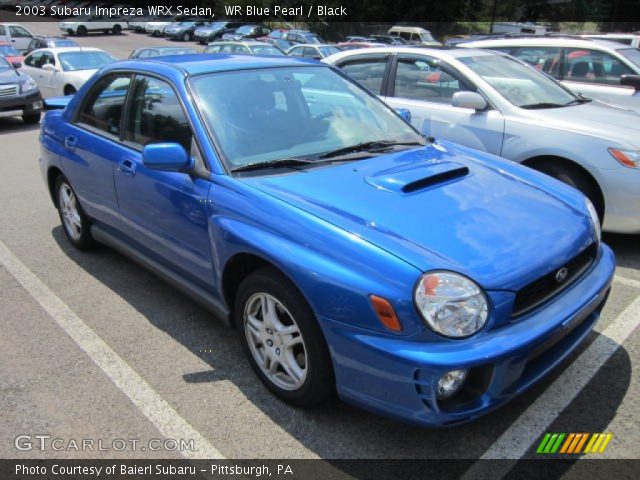 2003 Subaru Impreza WRX Sedan in WR Blue Pearl