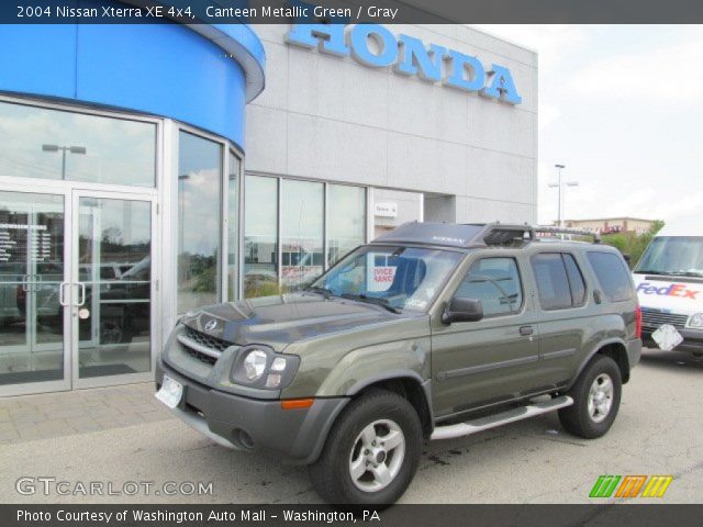 2004 Nissan Xterra XE 4x4 in Canteen Metallic Green