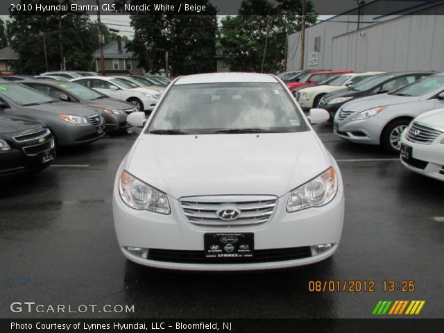 2010 Hyundai Elantra GLS in Nordic White
