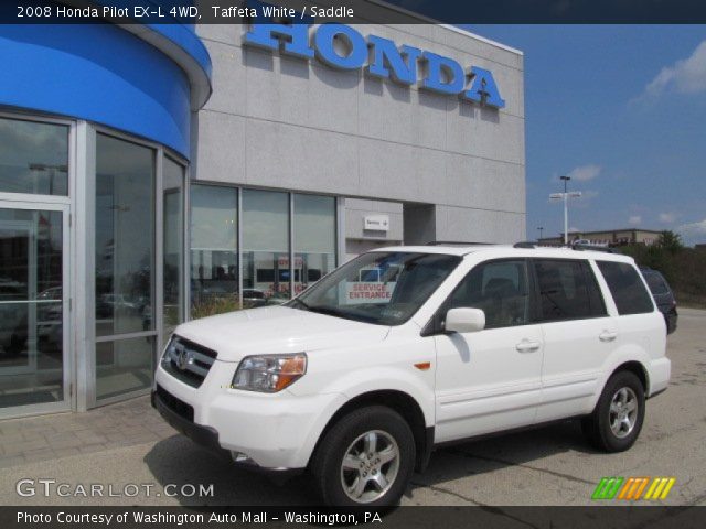 2008 Honda Pilot EX-L 4WD in Taffeta White