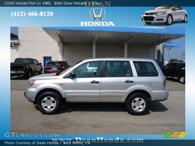 2006 Honda Pilot LX 4WD in Billet Silver Metallic