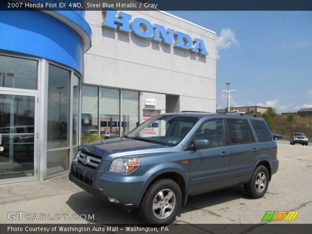 2007 Honda Pilot EX 4WD in Steel Blue Metallic