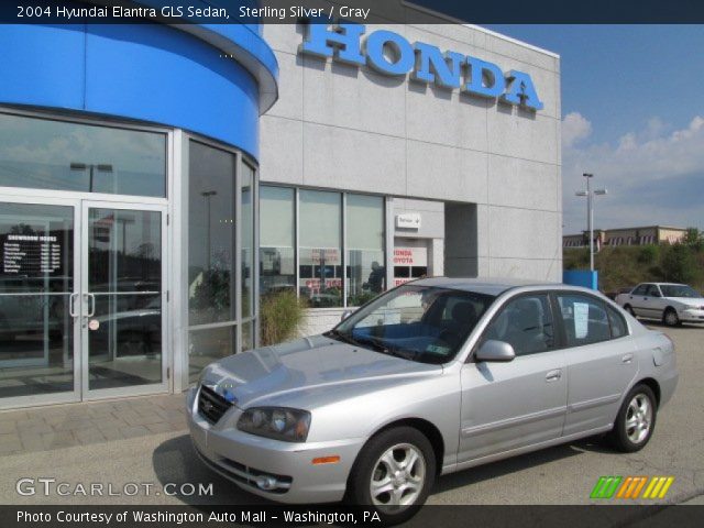 2004 Hyundai Elantra GLS Sedan in Sterling Silver