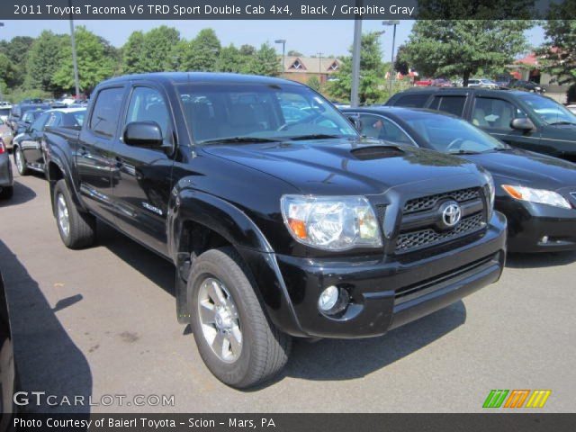 2011 Toyota Tacoma V6 TRD Sport Double Cab 4x4 in Black