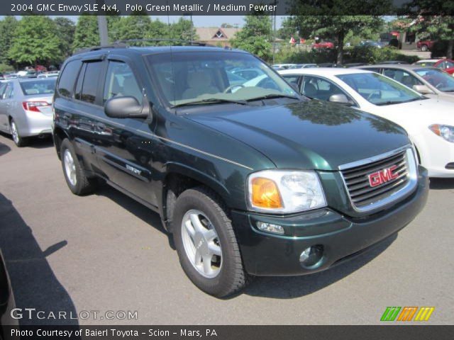 2004 GMC Envoy SLE 4x4 in Polo Green Metallic