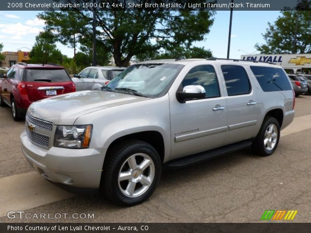 2008 Chevrolet Suburban 1500 LTZ 4x4 in Silver Birch Metallic