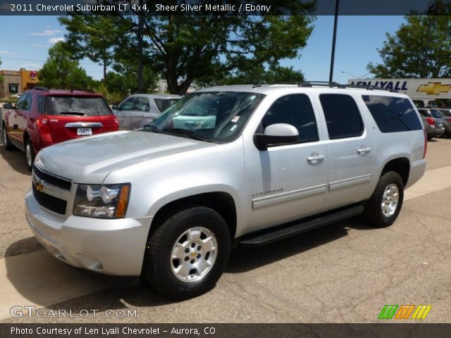 2011 Chevrolet Suburban LT 4x4 in Sheer Silver Metallic